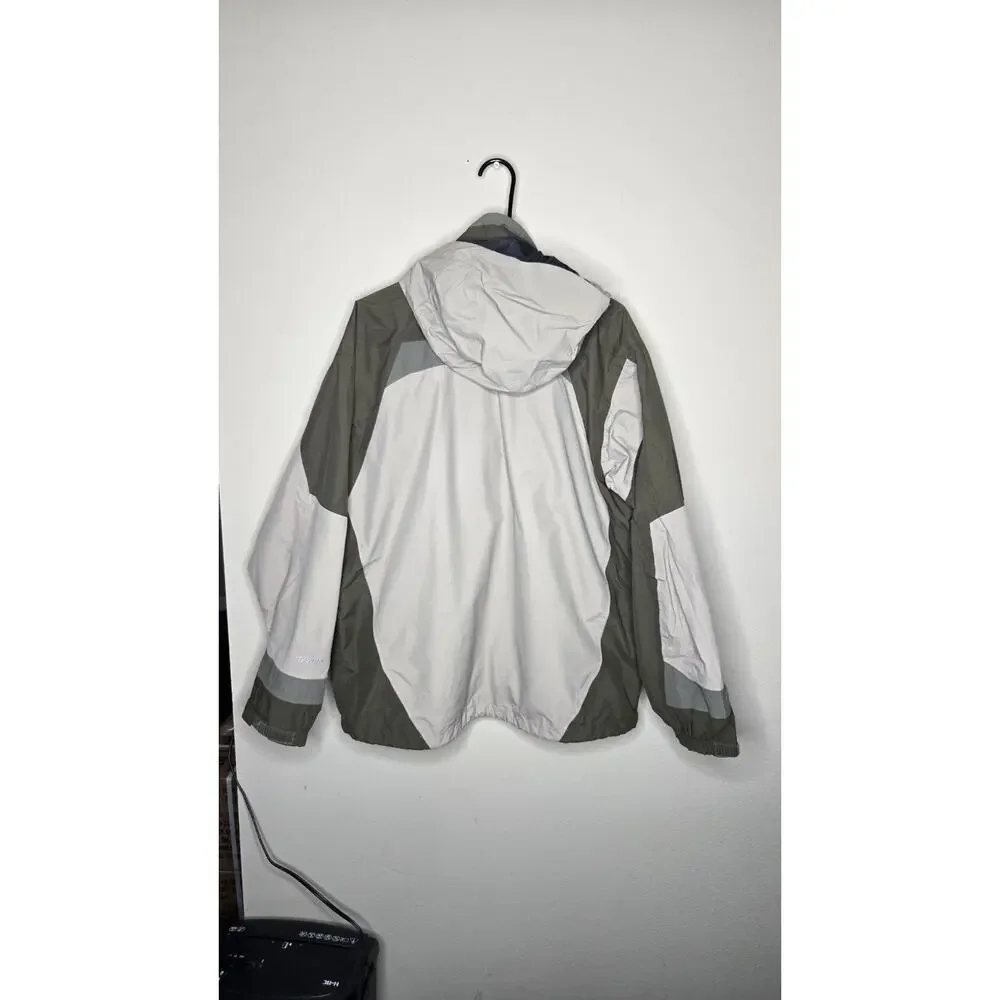 VTG The North Face Full Zip Color-blocked Hooded Jacket Y2k Size Large